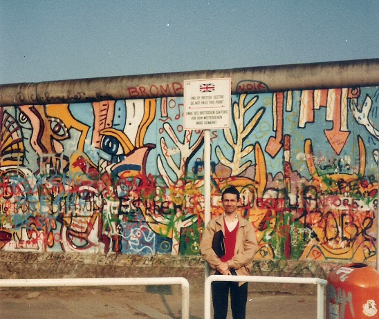 Muro de Berlim (na ainda RFA)